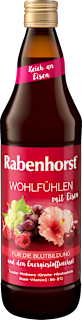 Direktsaft, Wohlfühlen mit Eisen  Rabenhorst