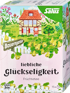 Früchtetee Bauerngarten Liebliche Glückseeligkeit Salus
