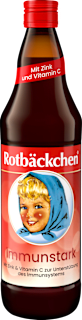 Saft Immunstark mit Zink und Vitamin C Rotbäckchen