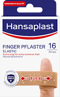 Pflaster Fingerstrips Elastic  Hansaplast