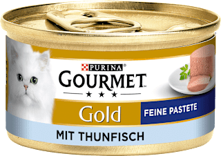 Nassfutter Katze Gold Feine Pastete mit Tunfisch Purina Gourmet