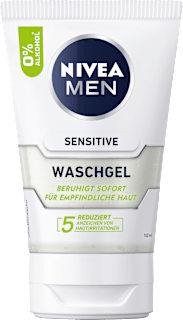 Измивен гел за лице Sensitive NIVEA MEN