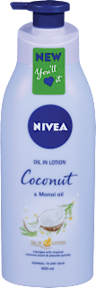 Loțiune de corp cu nuca de cocos și ulei de monoi NIVEA