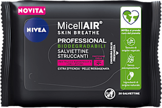 Salviettine struccanti MicellAIR® Skin Breathe Professional NIVEA