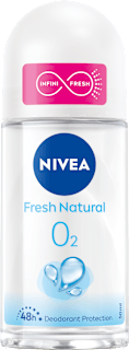 Fresh Natural Deodorante Roll-on freschezza fino a 48 ore NIVEA