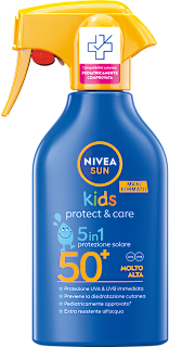 Spray solare kids Protect & Care SPF50+ NIVEA SUN