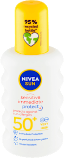 sprej na opalování Sensitive SPF50+ NIVEA SUN