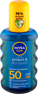 sprej na opalování Protect & Dry Touch SPF50 NIVEA SUN