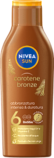 Latte solare carotene bronze SPF6 NIVEA SUN