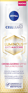 Crema giorno tripla protezione Cellular Luminous 630 anti-macchie NIVEA