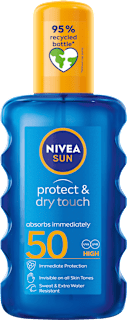 Слънцезащитен спрей Protect&Dry touch SPF50 NIVEA SUN