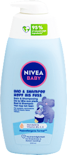 Baby Bad & Shampoo Kopf bis Fuß NIVEA BABY