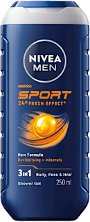 Gel doccia 3in1 Sport 24H  NIVEA MEN