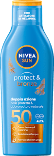 Latte solare Protect&Bronze SPF50 NIVEA SUN