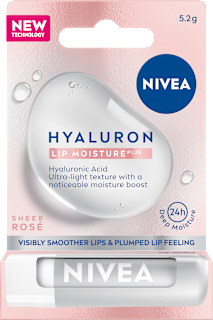 Balsam do ust Hyaluron Lip Moisture Plus Sheer Rose NIVEA