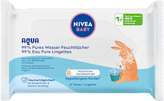 Feuchttücher 99% Aqua   NIVEA BABY
