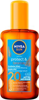 Olje za sončenje Protect & Bronze, ZF 20 NIVEA SUN