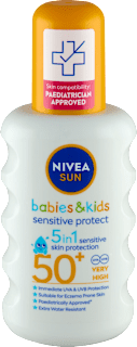 Napozó spray gyerekeknek FF50+, Sensitive Protect NIVEA SUN