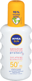 Spray protecție solară și alergii SPF 50+ NIVEA SUN