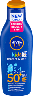 kids protect & care 5u1 losion za zaštitu od sunca, SPF 50+, od 3 godine NIVEA SUN