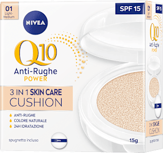 3in1 Skin Care Cushion Q10plus ANTI-AGE - N. 01 Light-Medium NIVEA