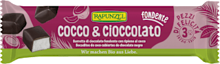 Barretta Cocco & Cioccolato fondente RAPUNZEL