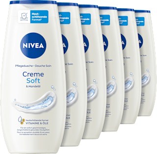 Pflegedusche Creme Soft (6x250 ml) NIVEA