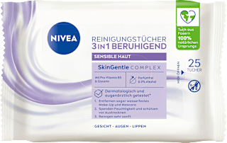 Abschminktücher 3in1 Sensitiv NIVEA