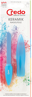 Nagelfeile Keramik pop art Credo