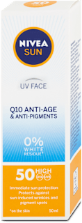 ANTI-AGE Q10 krema za lice za zaštitu od sunca, SPF 50 NIVEA SUN