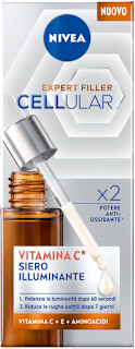 Siero illuminante e anti-rughe Cellular Expert Filler alla Vitamina C  NIVEA