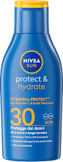 Latte solare Protect&Hydrate SPF30 minitaglia NIVEA SUN