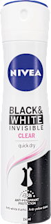 Deodorant spray black&white clear NIVEA