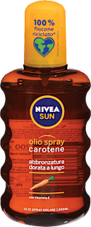 Olje v spreju s karotenom za daljšo porjavitev NIVEA SUN