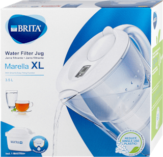 feel&enjoy Marella XL bokal za filtriranje vode - beli, zapremina: 3,5l BRITA