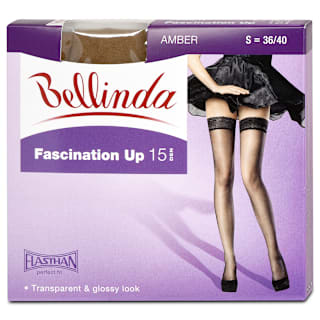samodržící punčochy Fascination Up, 36-40 amber Bellinda