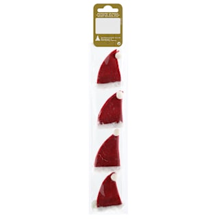 čepičky Santa z filcu Dekorieren & Einrichten