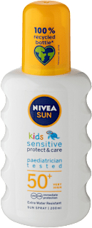 protect & care kids sensitive sprej za zaštitu od sunca za decu, SPF 50+ NIVEA SUN