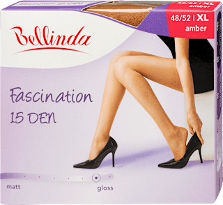 Harisnyanadrág Fascination, 15 DEN, amber, XL Bellinda