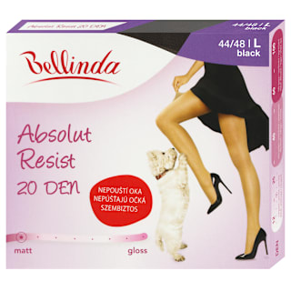 Harisnyanadrág, Absolut Resist, 20 DEN, fekete, L Bellinda