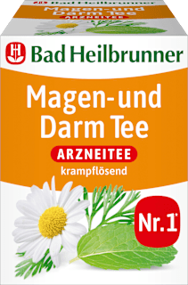 Arzneitee, Magen- & Darm Tee (8 Beutel) Bad Heilbrunner