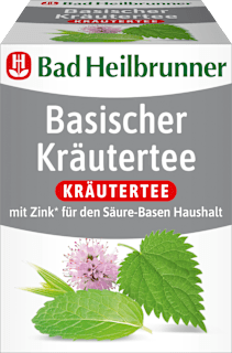 Kräutertee Basisch mit Zink (8 Beutel) Bad Heilbrunner