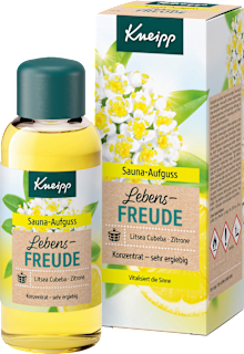 Saunaaufguss Lebensfreude Kneipp