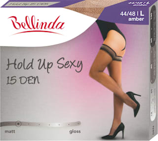 Combfix, hold up, 15DEN, amber L Bellinda
