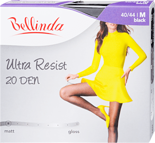 Harisnya, ultra resist, 20DEN, fekete, M Bellinda