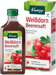Weißdorn Beerensaft für Herz und Kreislauf Kneipp