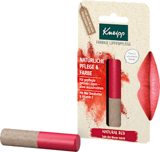 Lippenpflege Natürliche Pflege & Farbe Natural Red Kneipp