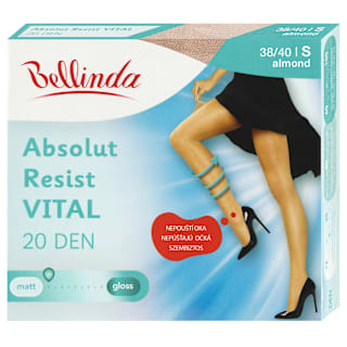 Harisnyanadrág Absolut Resist Vital, 20 DEN, almond S Bellinda