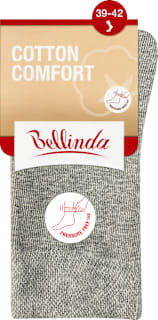 Női zokni, cotton comfort, szürke 39-42 Bellinda
