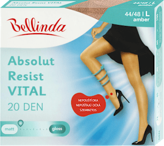 punčochové kalhoty Absolut Resist Vital velikost 44/48 amber Bellinda